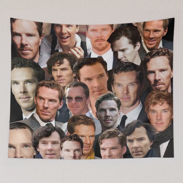 Item preview, benedict cumberbatch photo collage designed and sold by T-shirtakStore.