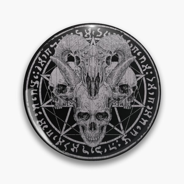 Item preview, Occult Ritual Circle Skulls Design, Aleister Crowley, Book of the Law designed and sold by Proverbial Wisdom Design.