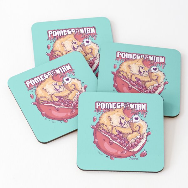 Item preview, Pomeranian pomegranate pun Pomegranian designed and sold by SPIRIMAL.