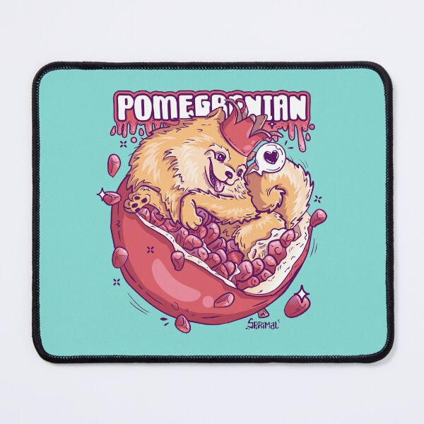 Item preview, Pomeranian pomegranate pun Pomegranian designed and sold by SPIRIMAL.