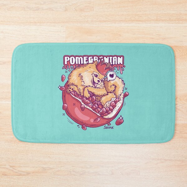 Item preview, Pomeranian pomegranate pun Pomegranian designed and sold by SPIRIMAL.
