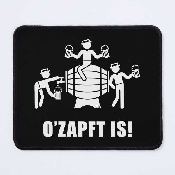 Item preview, O’Zapft Is! (Beer / Beer Keg / Team / White) designed and sold by Roderix.