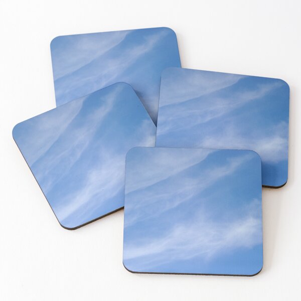 Item preview, Wispy white clouds on blue sky designed and sold by quentinjlang.