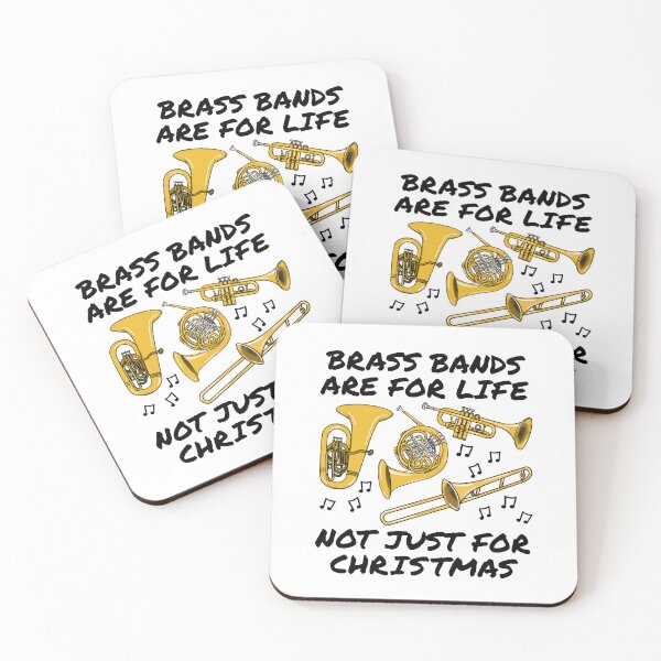 Item preview, Brass Bands Are For Life Not Just For Christmas designed and sold by doodlerob.