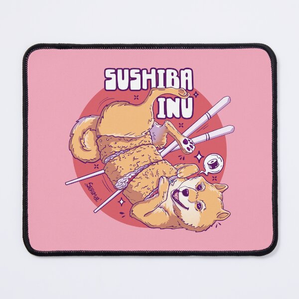 Item preview, Shiba inu sushi pun Sushiba inu designed and sold by SPIRIMAL.