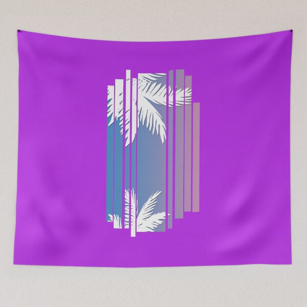 Item preview, Palm trees stripe designed and sold by moxdesign.