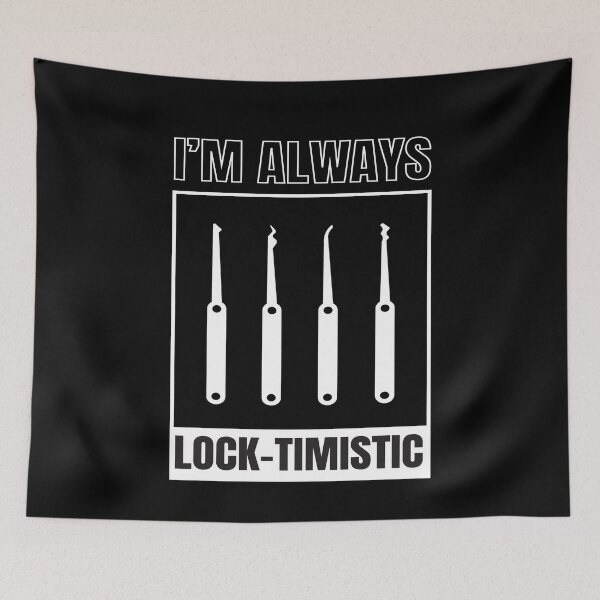 Item preview, Lock-Timistic Lockpicking Lockpicker designed and sold by MooonTees.