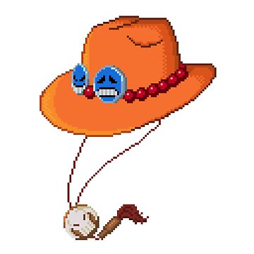 ACE HAT pixelart Sticker by DarwinW