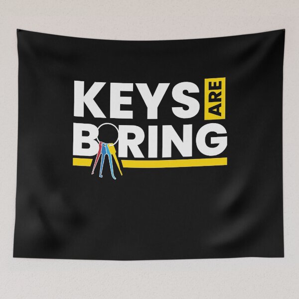 Item preview, Keys Are Boring Lockpicking Lockpicker designed and sold by MooonTees.