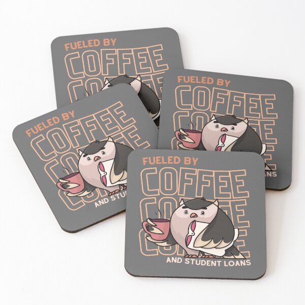 Item preview, fueled by coffee and student loans graduation  designed and sold by Oliver-B.