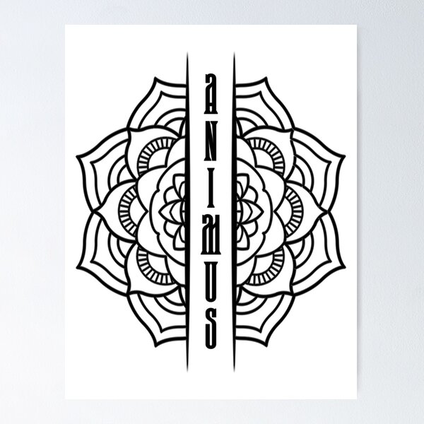 Item preview, S2 Modern Split Mandala Pattern (Ver.1) designed and sold by S-Two.