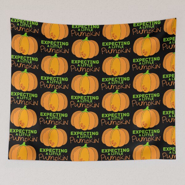 Item preview, Expecting a little pumpkin, halloween pregnancy announcement designed and sold by reka88.