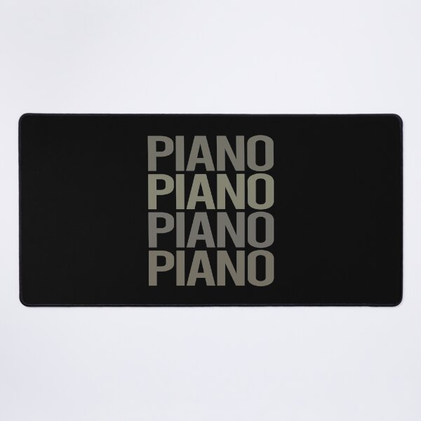 Item preview, Gray Text Art Piano Pianist designed and sold by StoreCalamity.