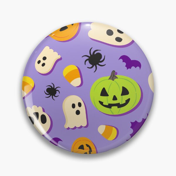 Item preview, Halloween Fun Purple Pattern designed and sold by Etienne Ranc.