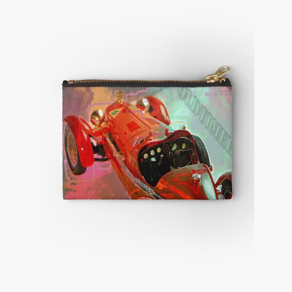 Item preview, Classic car in red designed and sold by Roswitha Lorz.