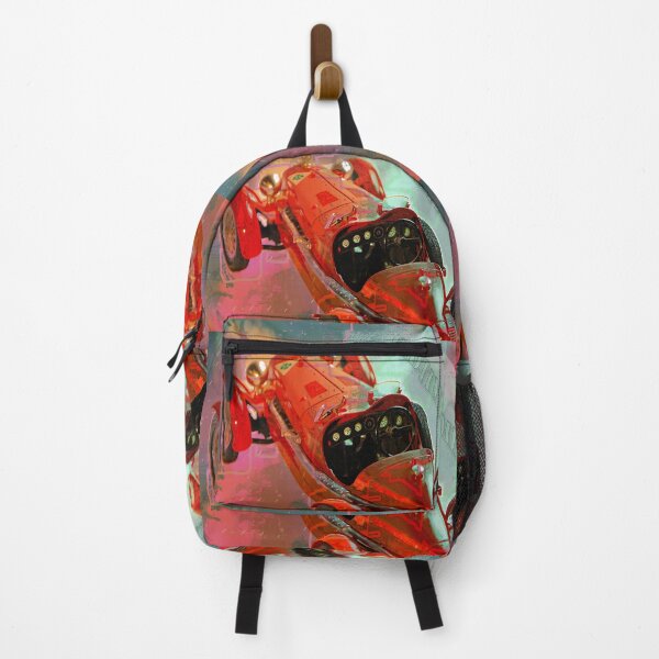 Item preview, Classic car in red designed and sold by Roswitha Lorz.