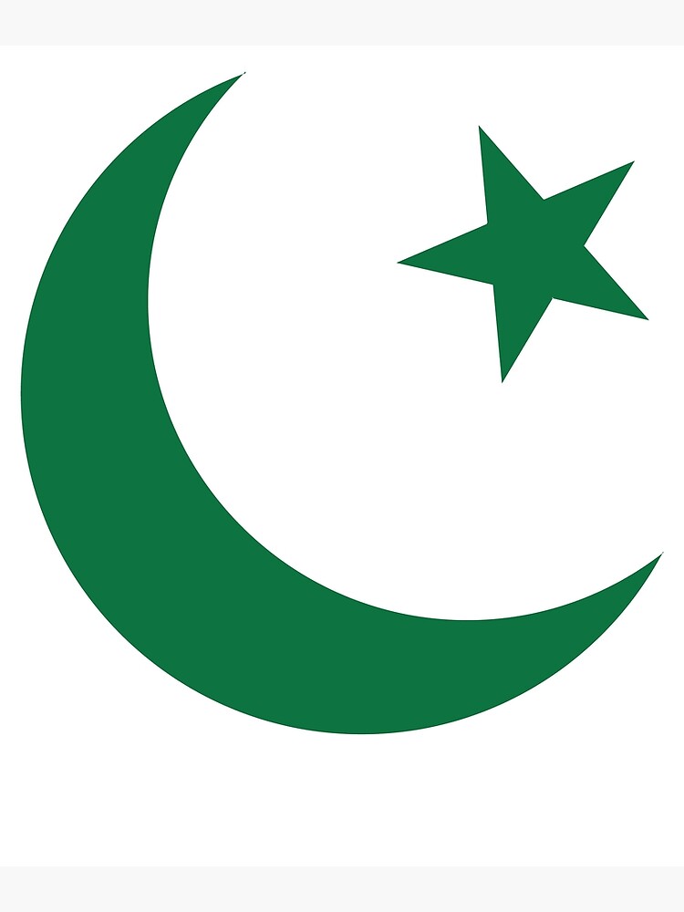 crescent-and-star-pakistan-flag-poster-for-sale-by-kamrankhan-redbubble