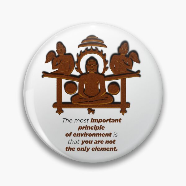 Item preview, Lord Mahavir quotes 1 designed and sold by Blue Bouy.