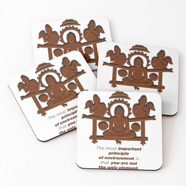 Item preview, Lord Mahavir quotes 1 designed and sold by Blue Bouy.