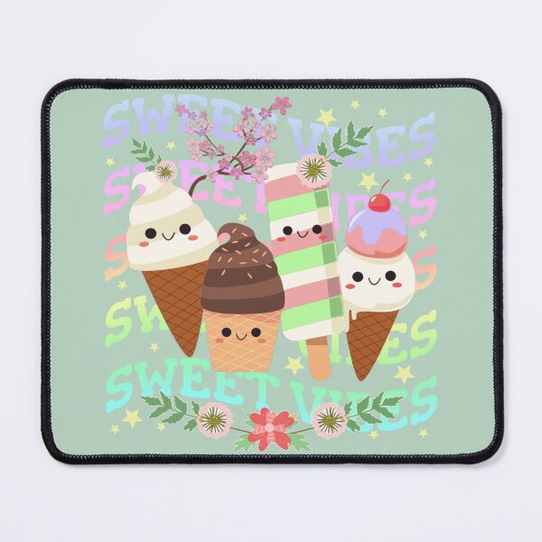 Item preview, Sweet Vibes Cute Ice Cream Design For Anyone With A Sweet Tooth designed and sold by TrulyEpoque.