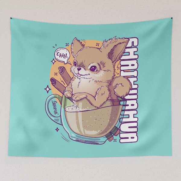 Item preview, Chihuahua Chai pun Chaihuahua designed and sold by SPIRIMAL.