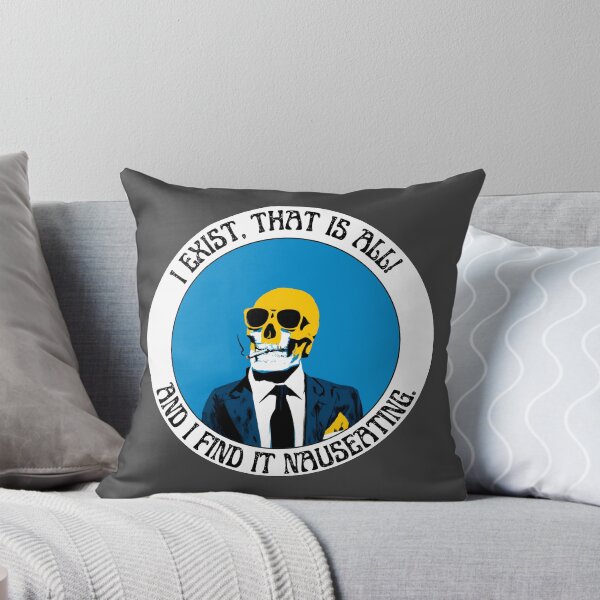 Item preview, I Exist, That Is All! Pop Art Skull designed and sold by PVSKI.