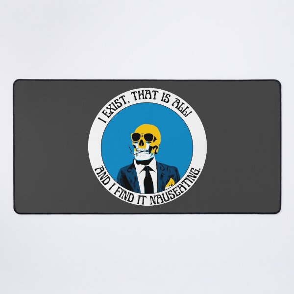 Artikelvorschau, I Exist, That Is All! Pop Art Skull entworfen und verkauft von PVSKI.