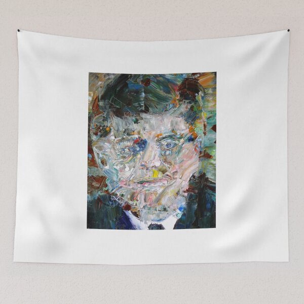 Item preview, JOHN F. KENNEDY - oil portrait designed and sold by lautir.