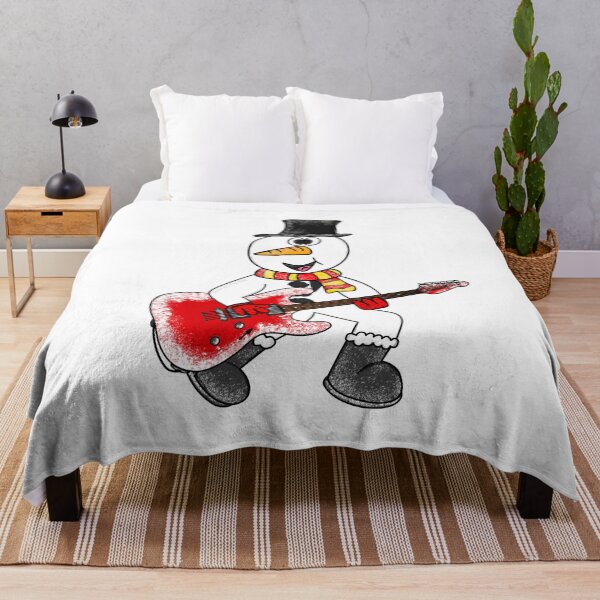 Item preview, Christmas Guitarist Snowman Playing Guitar Musician Xmas designed and sold by doodlerob.