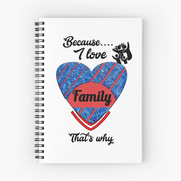 Item preview, Because I love family, that's why...  designed and sold by Chakilogy.