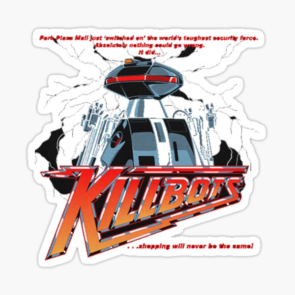 Item preview, Killbots - "Movie Poster Art"【﻿Ｈｏｒｒｏｒ】 Design （1986）☆VHS|Gasm Video☆ BEST SELLING Limited Edition | Perfect Gift For You And Friends designed and sold by Kelsey Debbie.
