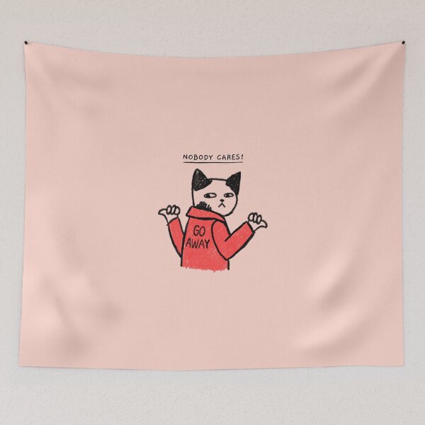 Item preview, Nobody Cares! Go Away designed and sold by ArtCity Designs.