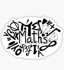 Matematicas Stickers | Redbubble