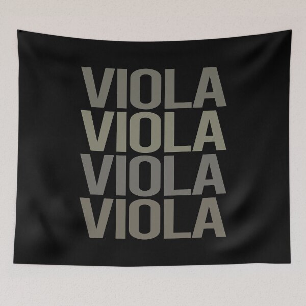 Item preview, Gray Text Art Viola Violist designed and sold by StoreCalamity.