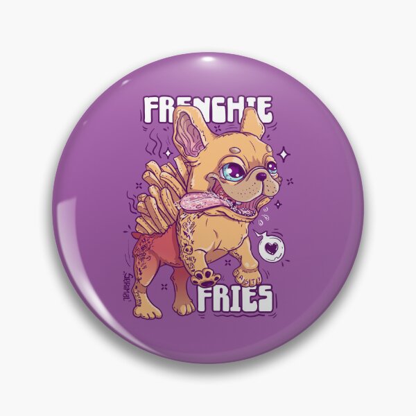 Item preview, Frenchie French Fries pun Frenchie Fries designed and sold by SPIRIMAL.