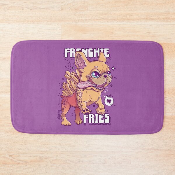 Aperçu de l'œuvre Frenchie French Fries jeu de mots Frenchie Fries créée et vendue par SPIRIMAL.
