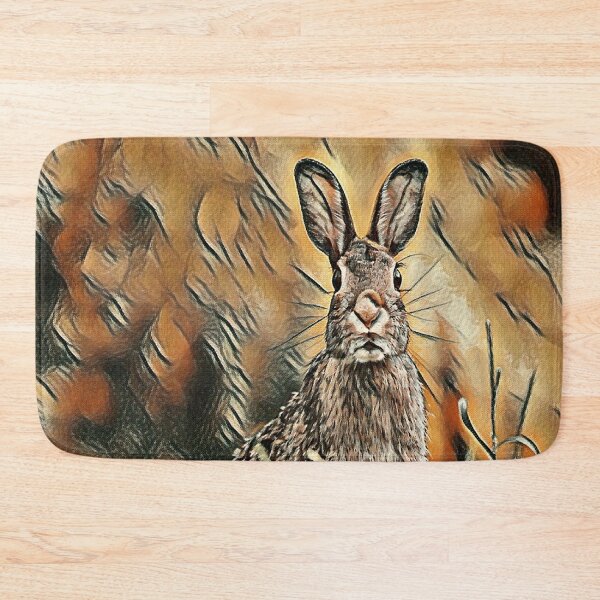 Item preview, Picture Of A Wild Hare With Long Ears designed and sold by McThingummy.