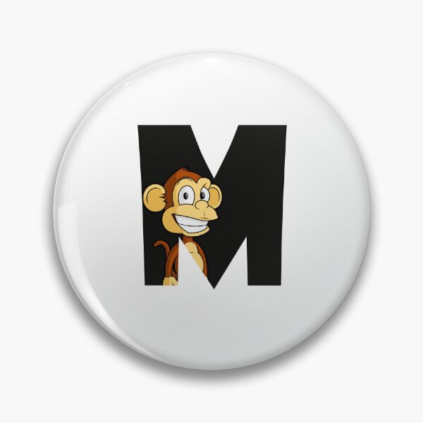 Artikelvorschau, Letter with "M" and inside of letter M is cartoon. entworfen und verkauft von Multiple-Design.