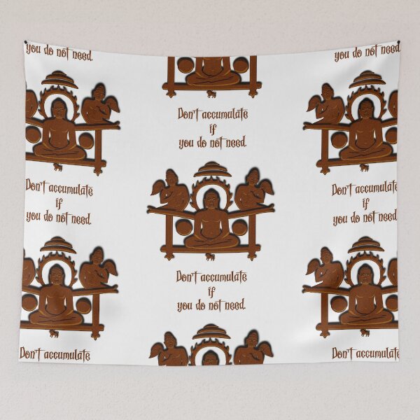 Item preview, Lord Mahaveer quotes 3 designed and sold by Blue Bouy.