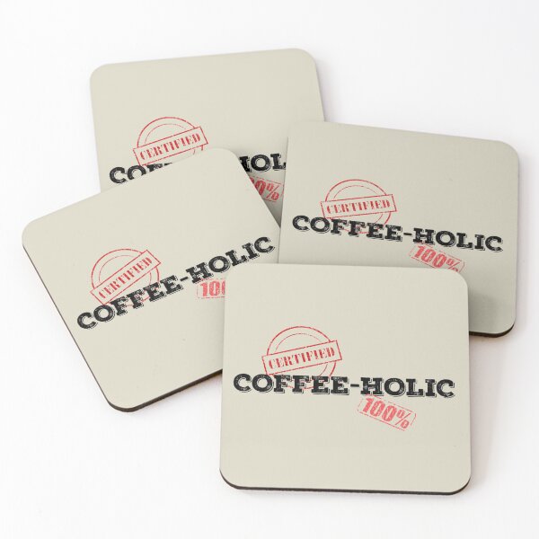Item preview, CERTIFIED COFFEEHOLIC designed and sold by THE AMERICAN TEEVANGELIST.