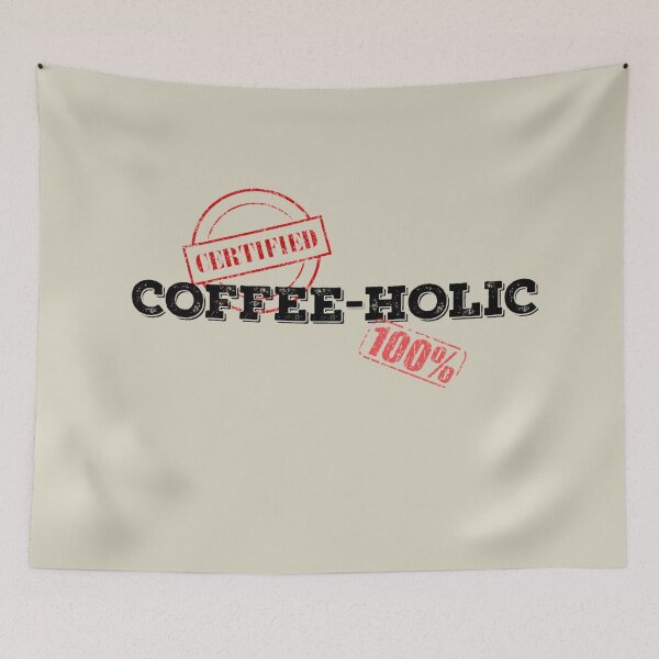 Item preview, CERTIFIED COFFEEHOLIC designed and sold by THE AMERICAN TEEVANGELIST.