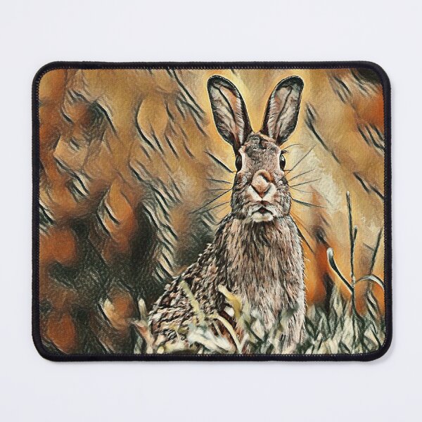 Item preview, Picture Of A Wild Hare With Long Ears designed and sold by McThingummy.