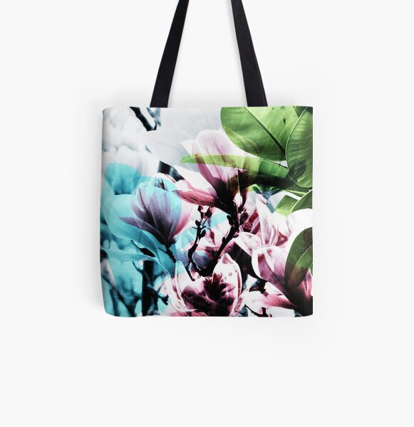 Magnolia 02 Allover-Print Tote Bag