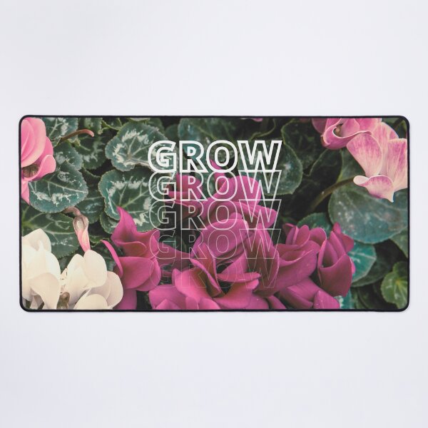 Item preview, GROW (above) - Dreamy Pink And Purple Flowers designed and sold by AliceSLee.