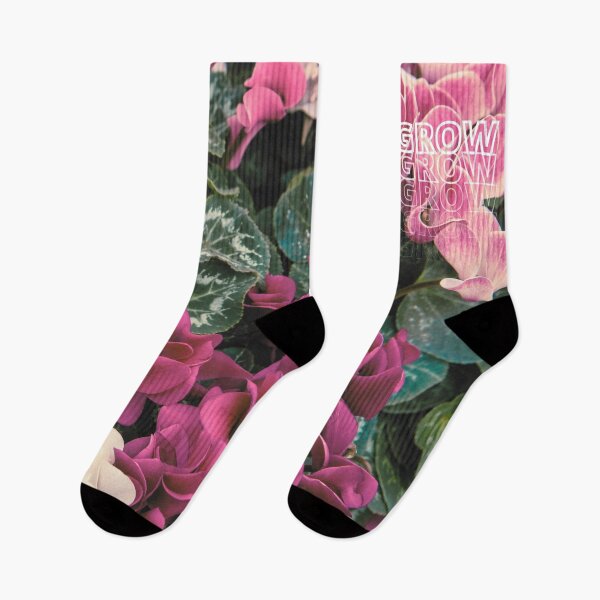 Item preview, GROW (above) - Dreamy Pink And Purple Flowers designed and sold by AliceSLee.