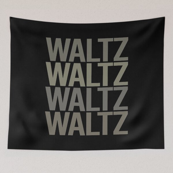 Item preview, Gray Text Art Waltz designed and sold by StoreCalamity.