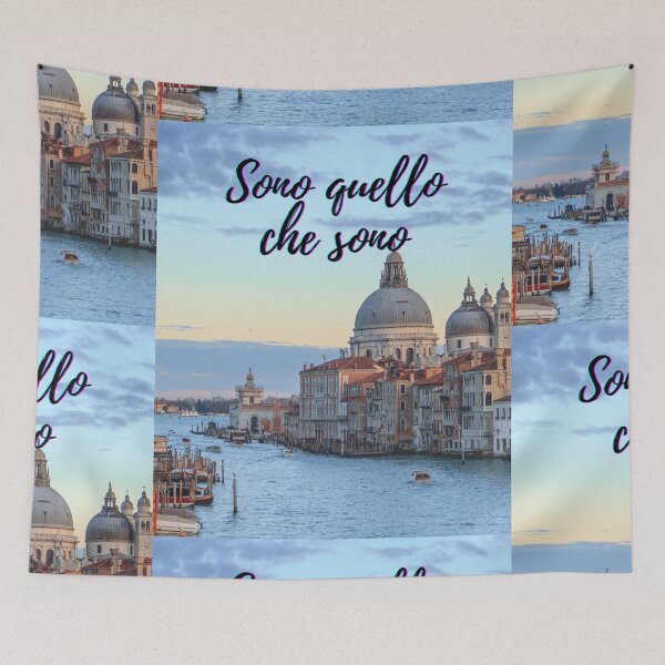 Item preview, I am what I am - popular Italian quotes theme gifts  designed and sold by RebelliousRosee.
