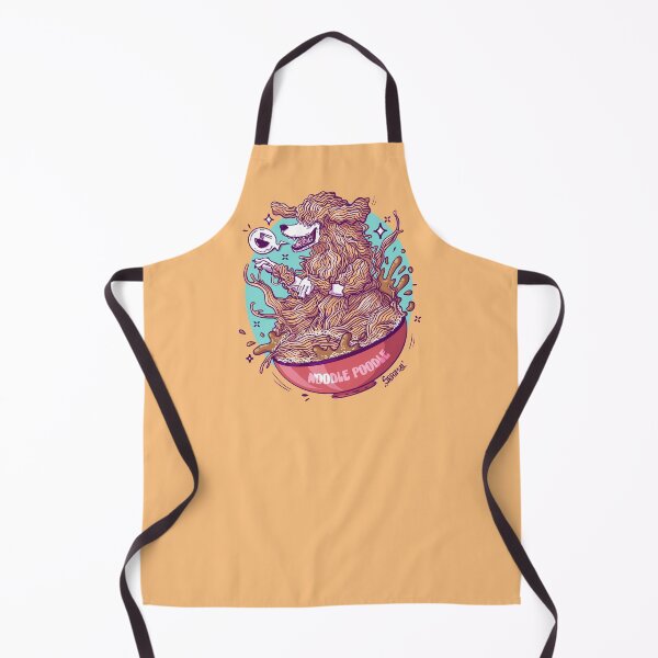 Item preview, Poodle noodle pun  designed and sold by SPIRIMAL.