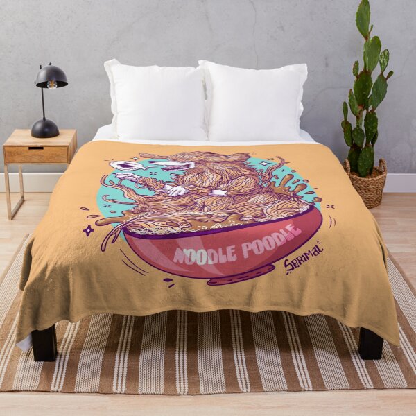 Item preview, Poodle noodle pun designed and sold by SPIRIMAL.