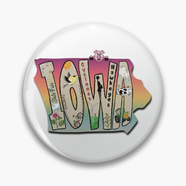 Item preview, The Lovely State Iowa  designed and sold by RobertXarber.